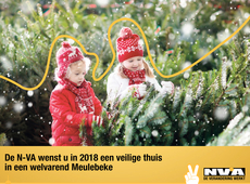 N-VA Meulebeke wenst jullie prettige feestdagen 