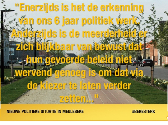 N-VA Meulebeke beresterk richting oktober 18